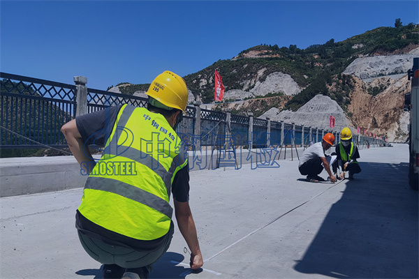 河南洛寧抽水蓄能電站白馬澗大橋檢測