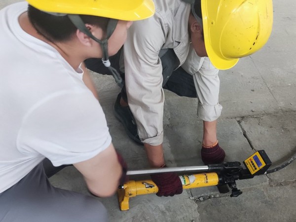 風機基礎鋼筋保護層厚度檢測